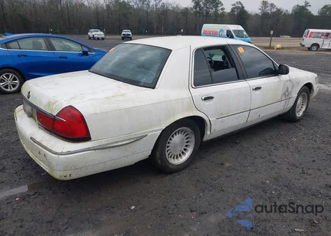 2001 Mercury Grand Marquis Ls z USA, uszkodzony, nr VIN 2MEFM75W81X625297